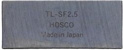 HOSCO Japan Alsónyereg vájat-reszelő 2, 5mm vastag