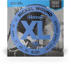 D Addario D'Addario EJ21 jazz elektromos gitár húr 012-052
