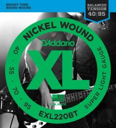 D Addario D'Addario 040-095 basszusgitár húrkészlet Balanced Tension EXL220BT