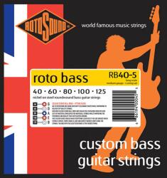 Rotosound RB40-5 Roto Bass 5-húros Nickel Wound basszusgitár húrkészlet 40-125