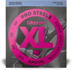 D Addario D'Addario EPS170 XL Pro Steel basszusgitár húrkészlet 45-100