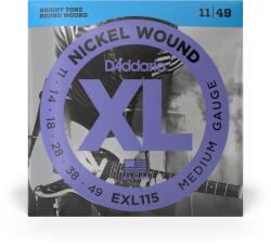 D Addario D'Addario EXL115 elektromos gitárhúr készlet 011-049