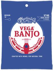Martin Vega 5-húros bendzsó monel wound húrkészlet Medium V740