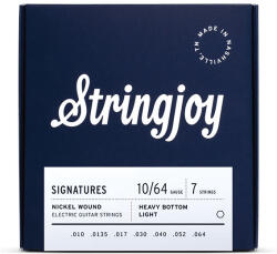 Stringjoy Signatures 7-húros 10-64 nikkelezett elektromos gitárhúr készlet