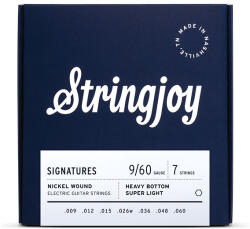 Stringjoy Signatures 7-húros 9-60 nikkelezett elektromos gitárhúr készlet