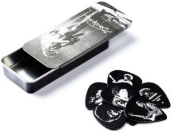Dunlop Jimi Hendrix Silver Portrait pengető kollekció fém tégelyben