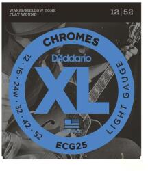 D Addario D'Addario ECG25 Jazz Light 012-052 köszörült húr