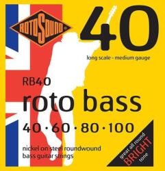 Rotosound RB40 Roto Bass Nickel Wound basszusgitár húrkészlet 40-100