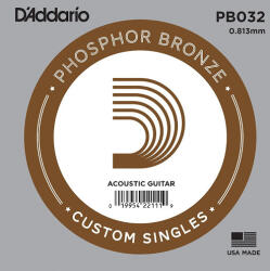 D Addario foszforbronz 032 szálhúr