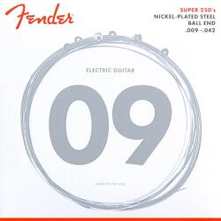 Fender Super 250s nikkel elektromos gitárhúr 9-42