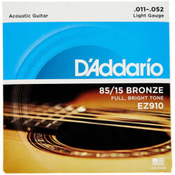 D Addario D'Addario EZ910 akusztikus gitár húrkészlet 85/15 11-52