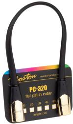 Boston Acoustics Flat hangszer kábel pipás Jack 20 cm hosszú