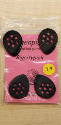 Wegen Picks Wegen BigCity fekete pengető 1.4mm 4db/csomag