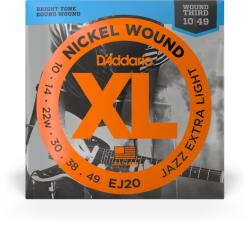 D Addario D'Addario EJ20 jazz elektromos gitár húr 010-049