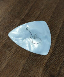 Stageshop Silver logo pengető gumis csuszásgátlóval nagyháromszög Medium 0, 73mm