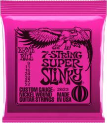 Ernie Ball Nickel Super Slinky 7 húros elektromos gitár húrkészlet 9-52