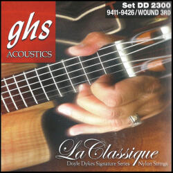 GHS Doyle Dykes klasszikus gitár nylon húrkészlet