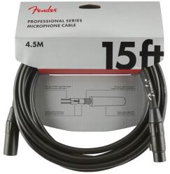 Fender Professional series mikrofon kábel 4, 5m fekete