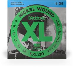 D Addario D'Addario EXL130 elektromos nickel wound gitárhúr készlet 008-038