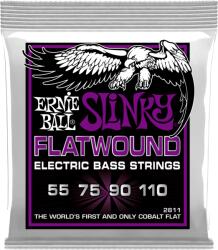 Ernie Ball Slinky Flatwound basszusgitár húr 055-110