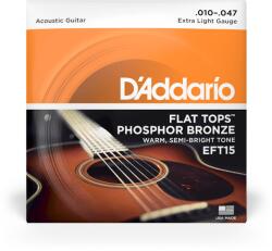 D Addario D'Addario EFT15 Flattop akusztikus húrkészlet10-47