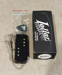Lollar pickups Lollar DC-90 híd hangszedő fekete fedéllel