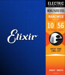 Elixir Nanoweb elektromos 7-húros 010-056