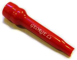 George L's . 0155 kupak egyenes csatlakozóhoz piros