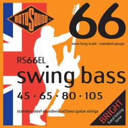 Rotosound Swing Bass 66 rozsdamentes acél basszusgitár húrkészlet 45-105 Extra Long Scale RS66EL