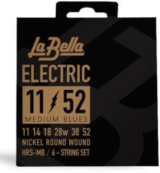 La Bella HRS-MB Super Flexible elektromos gitárhúr készlet 11-52