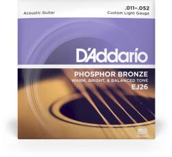 D Addario D'Addario EJ26 akusztikus foszfor bronz húrkészlet 011-052