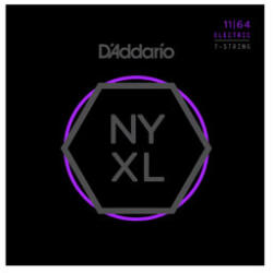 D Addario NYXL 11-64 7-húros elektromos gitárhúr készlet