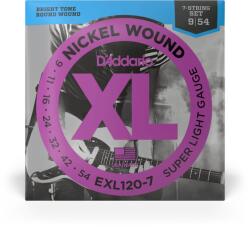 D Addario D'Addario 7 húros elektromos gitárhúr készlet 009-054