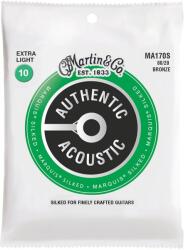 Martin Authentic Silked 80/20 bronz 10-47 akusztikus gitár húrkészlet