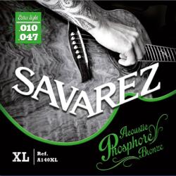 Savarez A140XL foszfor bronz akusztikus gitár húrkészlet 10-47