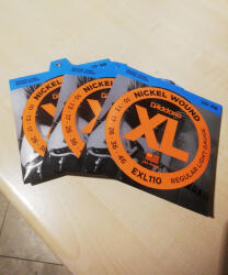 D Addario D'Addario EXL110 elektromos gitárhúr készlet 010-046 3 szett