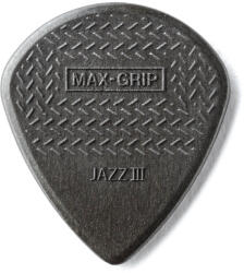 Dunlop Nylon Max Grip Jazz III pengető karbon erősítéssel 6 darab