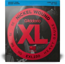 D Addario D'Addario EXL230 055-110 Long scale basszusgitár nickel wound húrkészlet