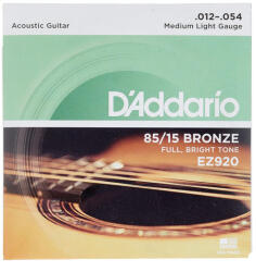 D Addario D'Addario EZ920 akusztikus gitár húrkészlet 85/15 12-54