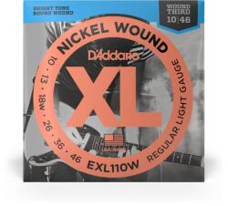 D Addario D'Addario EXL110W sodrott G elektromos gitárhúr készlet 010-046