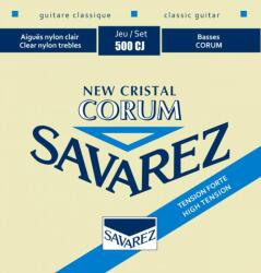 Savarez 500-CJ New Cristal Corum klasszikus gitár húrkészlet Hard tension