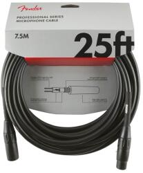 Fender Professional series mikrofon kábel 7, 5m fekete
