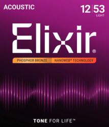 Elixir foszfor bronz 012-053 akusztikus húrkészlet