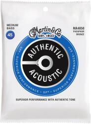 Martin Authentic MA4850 SP akusztikus basszusgitár húrkészlet Ph/B 045-105