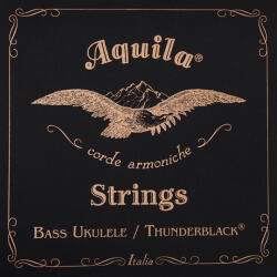 Aquila Corde Aquila Thunderblack Bass Ukulele húrkészlet 140U