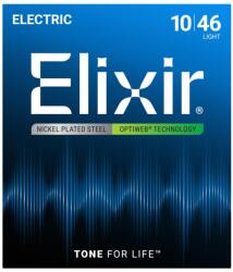 Elixir Optiweb elektromos húrkészlet 010-046