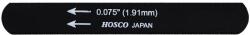 HOSCO Japan Hosco vágószélű felsőnyeregreszelő (075" - 1, 905mm)