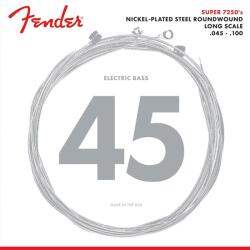 Fender 7250 nikkel roundwound basszusgitár húr 045-100