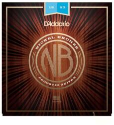 D Addario D'Addario NB1253 Nickel Bronze akusztikus húrkészlet 12-53