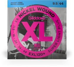 D Addario D'Addario EXL120+ elektromos nickel wound gitárhúr készlet 9, 5-44